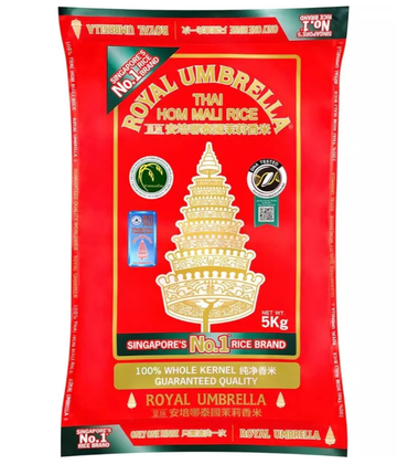 ROYAL UMBRELLA Thai Hom Mali Rice 5kg
